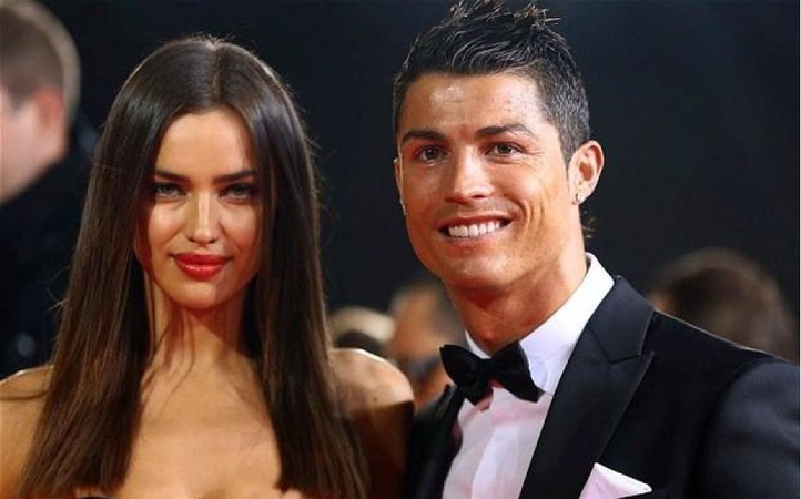 I. Shayk ir C.Ronaldo