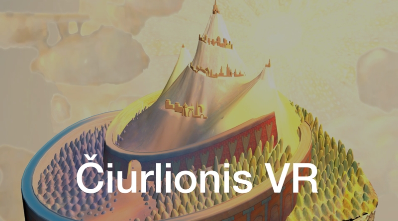 Virtualus pasivaikščiojimas po M. K. Čiurlionio paveikslų galeriją