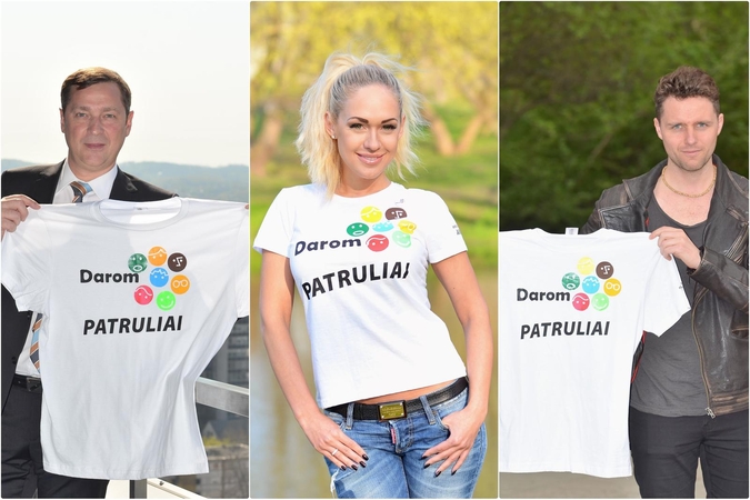 Akcija "Darom" pasitinka su masiniais piknikais ir patruliais