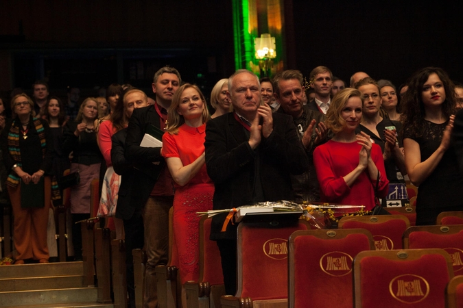 Auksinių scenos kryžių ceremonija