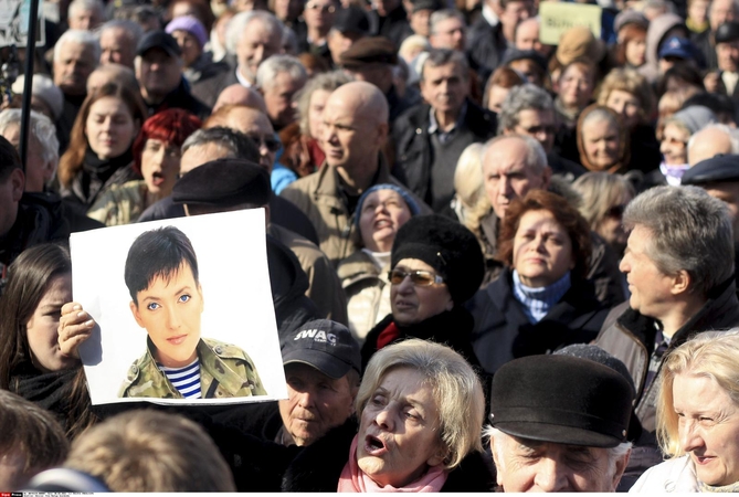 Paleisti N. Savčenko reikalauja ir Nobelio premijos laureatai