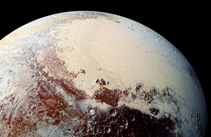 NASA paskelbė „geriausias iš arti padarytas“ Plutono nuotraukas