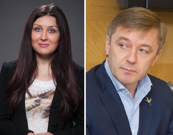 Aistė Žilinskienė ir Ramūnas Karbauskis