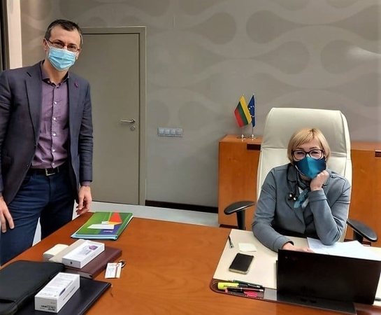Komanda: J.Šiugždinienė, kaip ir jos patarėjas D.Lukas – abu kauniečiai.