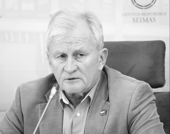 Mirė Seimo narys K. Glaveckas 