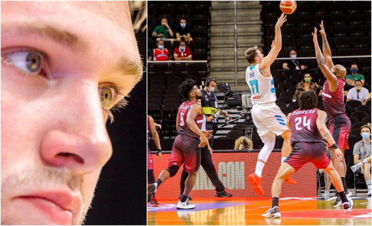 Galingas L. Dončičiaus ir M. Tobey tandemas atvedė slovėnus į atrankos turnyro Kaune finalą