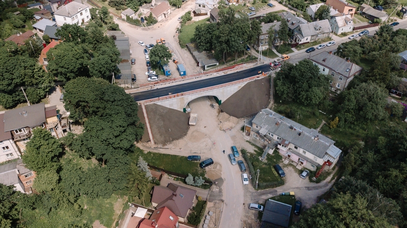 P. Kalpoko gatvės viaduko rekonstrukcija beveik baigta: kada bus atnaujintas eismas?