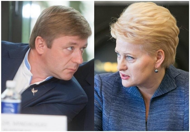 Ramūnas Karbauskis ir Dalia Grybauskaitė