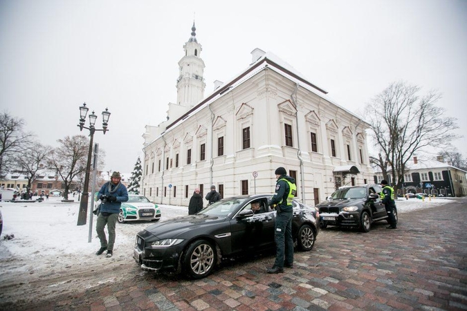 Kitoks reidas Kaune: ne bausti, o apdovanoti