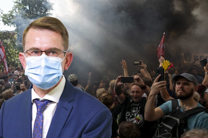 A. Dulkys apie proteste dalyvavusius politikus: jie man primena liliputus iš „Guliverio kelionių“