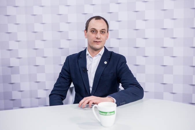 „Kauno dienos“ studijoje – vicemeras M. Jurgutis: Rotušėje įrengsime liftą