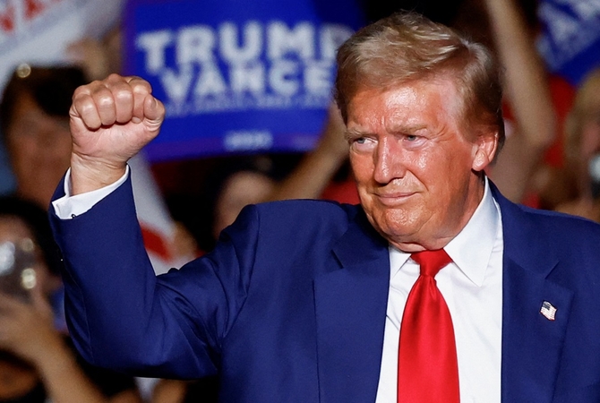 D. Trumpas po netoliese nuaidėjusių šūvių: niekas manęs nesustabdys
