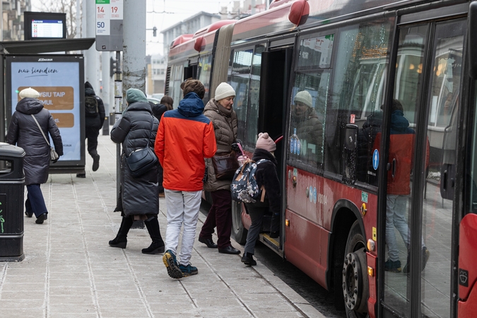 Benkunskas: autobusai ir troleibusai kursuos bent kas 15 minučių