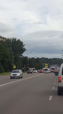 Varnių g. partrenktas dar vienas perėja ėjęs žmogus