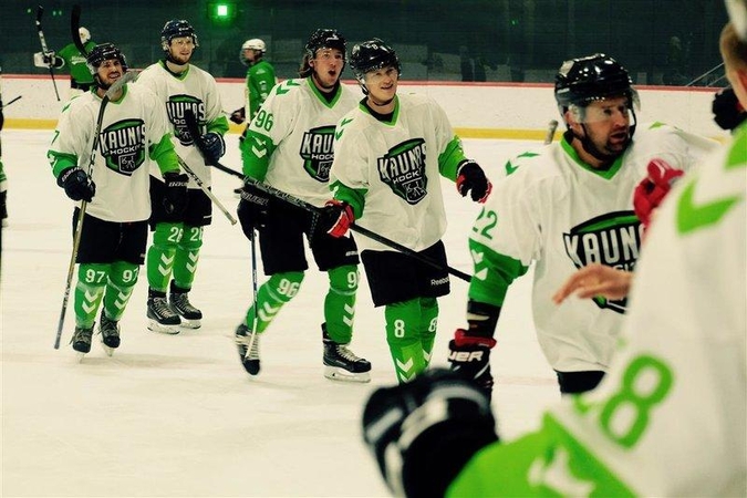 „Kaunas Hockey“ pasiruošimą naujajam sezonui pradėjo pergale Latvijoje