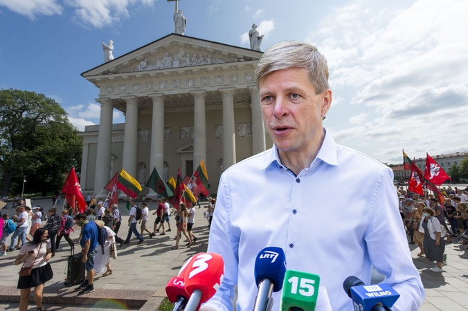 R. Šimašius apie Šeimų sąjūdžio organizuojamą protestą: leidimas galėtų būti išduodamas