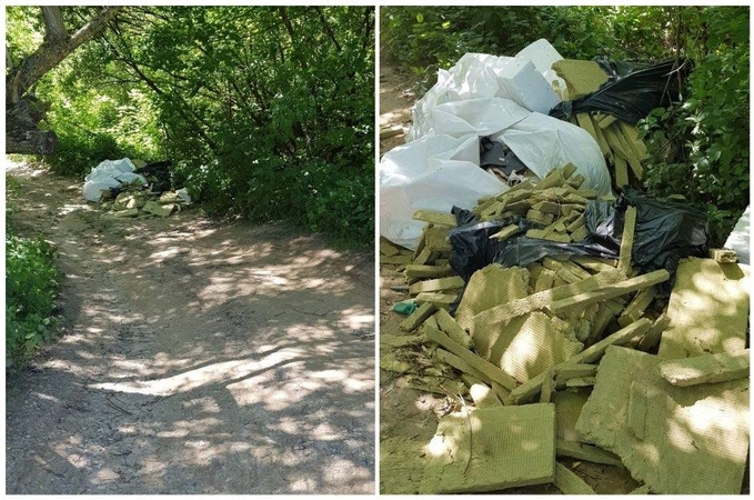 Supykdė vaizdas prie Lampėdžio: suraskime šiukšlintojus, nes Kaunas tvarkosi!