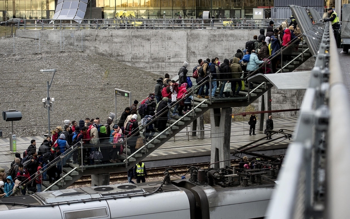 Migrantų antplūdis Danijoje kelia nerimą dėl socialinės gerovės