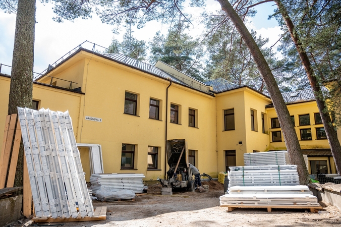 Kulautuvoje vietoj buvusios tuberkuliozės ligoninės kuriami senjorų namai