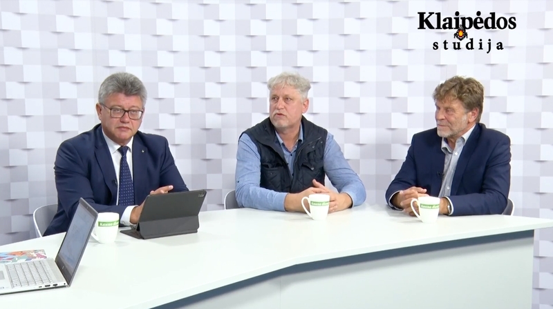 Klaipėdos bendruomenių asociacijos atstovas Gintaras Ramašauskas, Lietuvos žaliųjų partijos pirmininkas Remigijus Lapinskas ir architektas Edmundas Benetis.