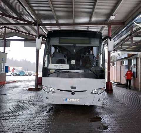Iš Kijevo į Lietuvą važiavusiame autobuse – keturi kilogramai kanapių