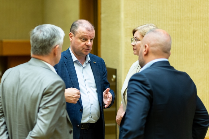 S. Skvernelis – apie ginčą Seime: pratrūko susikaupęs pūlinys