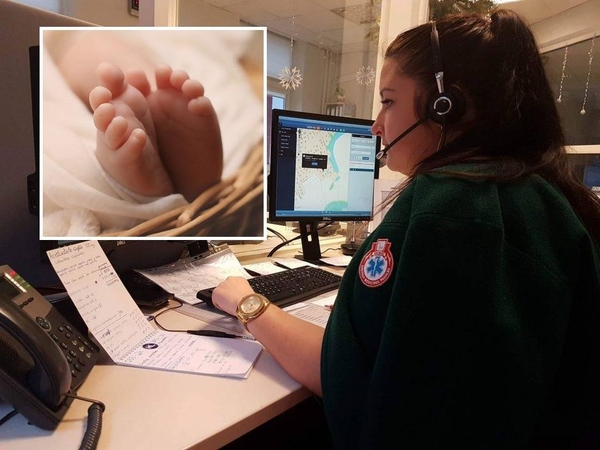 Gimdymas telefonu: Kalėdų stebuklas su dispečerės pagalba 