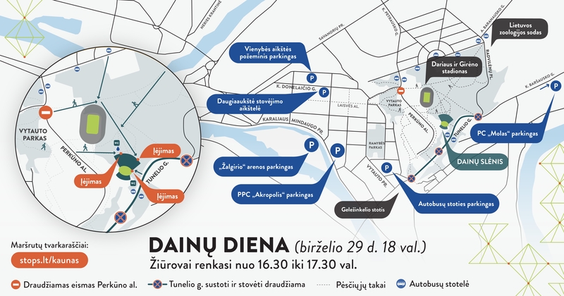 Dainų šventė – jau šį savaitgalį: kaip patogiausia atvykti?