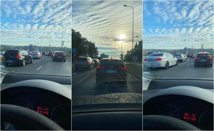 Kauną vėl kausto rugsėjo spūstys: kelionė į darbą –  40 min. vietoje dešimties