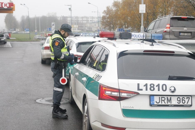Policijos reidas Klaipėdoje ir rajone: medžiotojas liko be šautuvo