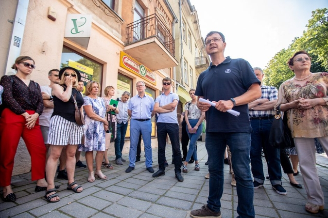 Vilniaus gatvės remontas – šokas ir gyventojams, ir verslui 