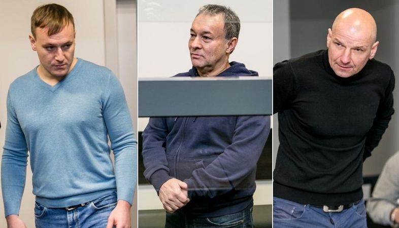 Vaidotas Matulaitis (kairėje), Diego Pena Murillo (viduryje), Kęstutis Zienka (dešinėje)