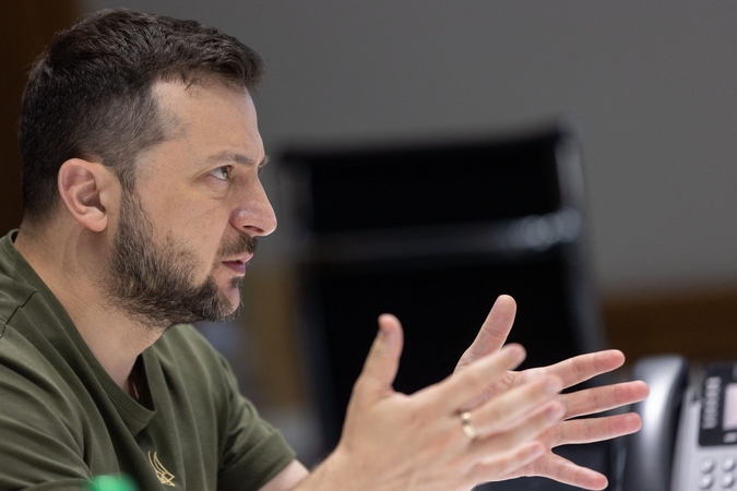 V. Zelenskis: jei teroristinė valstybė išsimuša tokią sankcijų išimtį, ko ji norės ryt ar poryt?