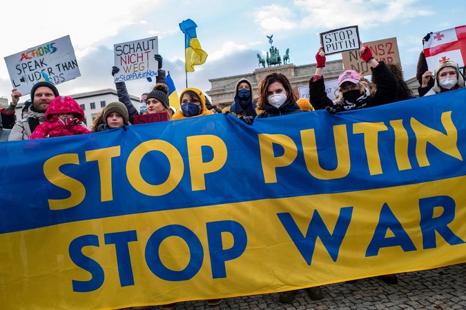 Ukrainai labiau reikia Vakarų vienybės nei ginklų