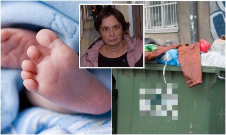 Teismas leido suimti Vilniuje prie konteinerio palikto kūdikio motiną