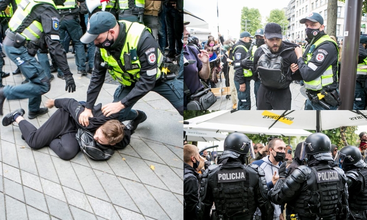 „Kaunas pride“ eitynės: suskaičiavo sulaikytus ir nukentėjusius žmones, surašytus protokolus
