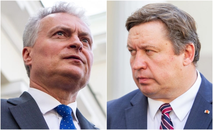 G. Nausėda sako svarstysiantis R. Karoblio kandidatūrą į Lietuvos ambasadorius ES