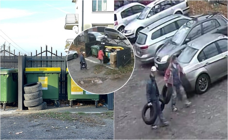 Išmestų padangų detektyvas: pavyko rasti pirminius teršėjus