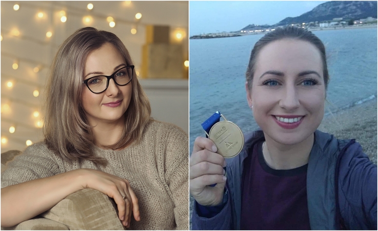 Jolanta Litvinienė (kairėje) ir Viktorija Andrulytė (dešinėje)