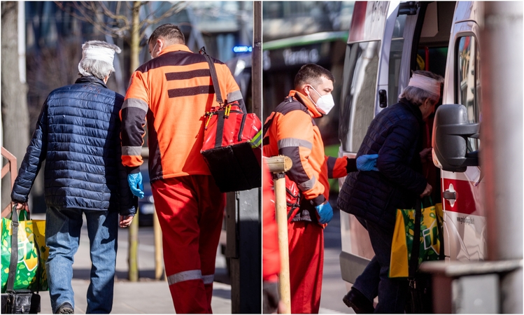 Nesėkminga kelionė: vyras autobuse prasiskėlė galvą