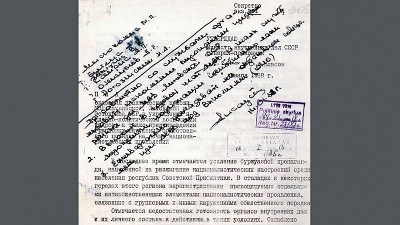 Visuomenei pateikiami KGB dokumentai apie Sąjūdį