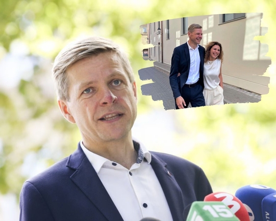 Remigijus Šimašius ir naujoji jo žmona Gilma