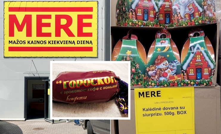 Nustėro dėl parduotuvėje „Mere“ parduodamų kalėdinių rinkinių: vaikus pratina prie alkoholio?