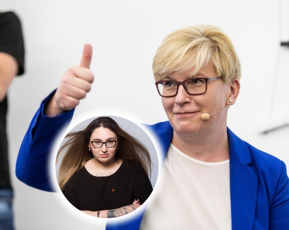 Premjerė pagyrė teisingumo ministrę: ji yra unikali