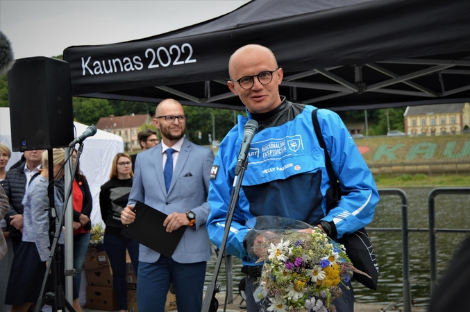 Kauniečiai išskėstomis rankomis pasitiko „Nacionalinę ekspediciją“