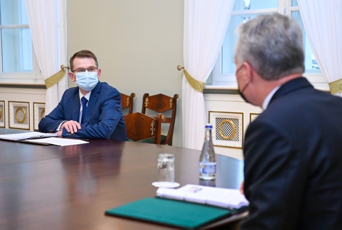 G. Nausėda: A. Dulkio sprendimas sudavė smūgį vakcinos patikimumui