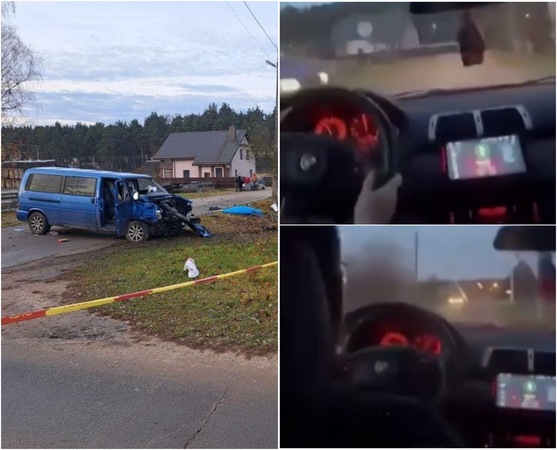 Po mirtinos tragedijos: vietiniai kalba, kad tie „berazumiai“ su BMW po miestelį skrajojo visą naktį