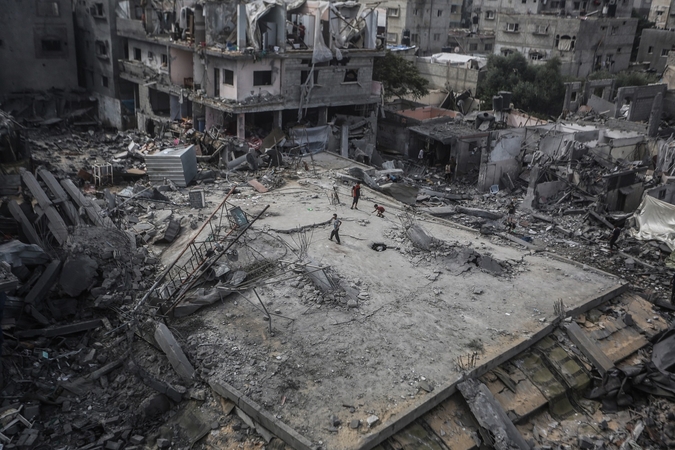 Izraelio ministras: „Hamas“ žaidžia psichologinius žaidimus dėl Gazos Ruože laikomų įkaitų