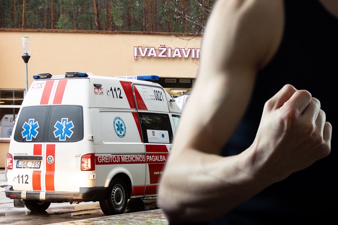 Namo kieme tarp kėdainiškių kilo konfliktas: vienam prireikė medikų pagalbos