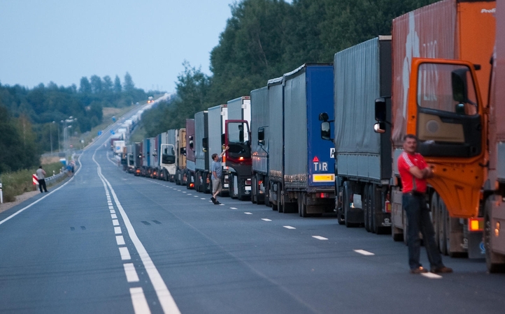 Latvija prie sienos su Baltarusija statys 120 km tvorą